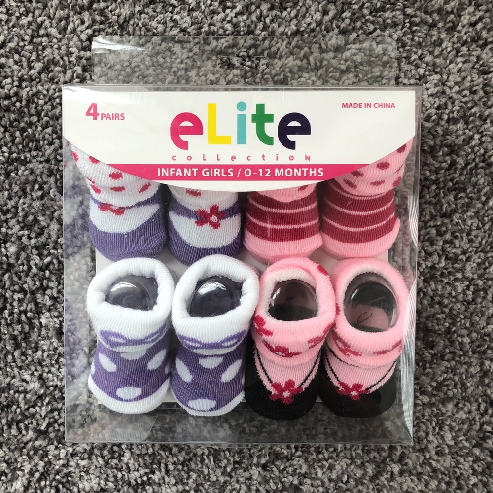 NWT | babygirl sock pack